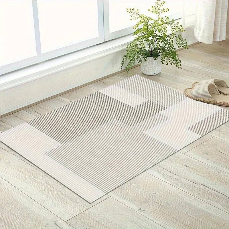 1pc 1100G Imitation Cashmere Rug, Soft & Non-Slip Floor Mat for Living Room, Hotel, Restaurant, Office Decor, Machine Washable