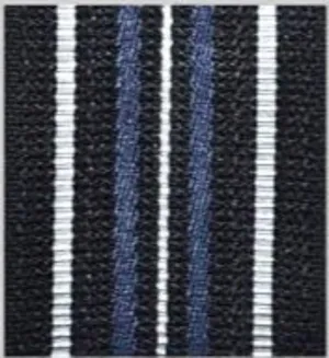 2.5 Bar CAFC Silver Uniform Braid