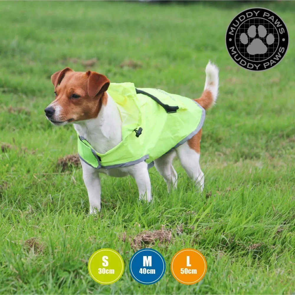 Ancol 50cm Hi-Vis Splashguard Packaway Dog Coat - Large