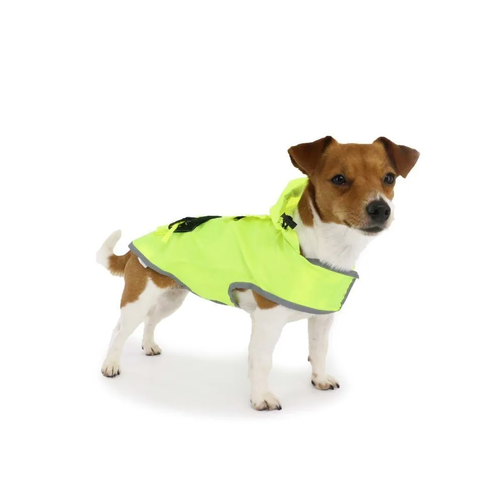 Ancol 50cm Hi-Vis Splashguard Packaway Dog Coat - Large