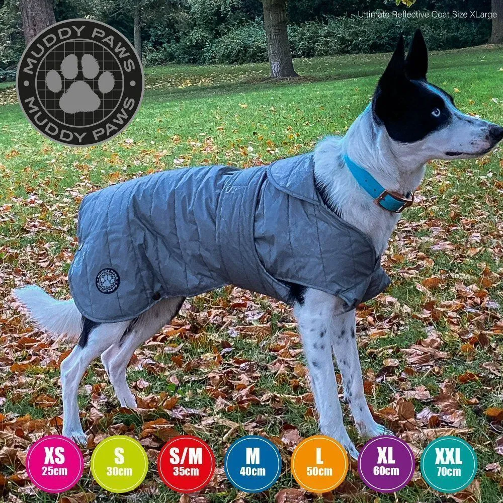 Ancol 60cm Ultimate Reflective Dog Coat - X Large