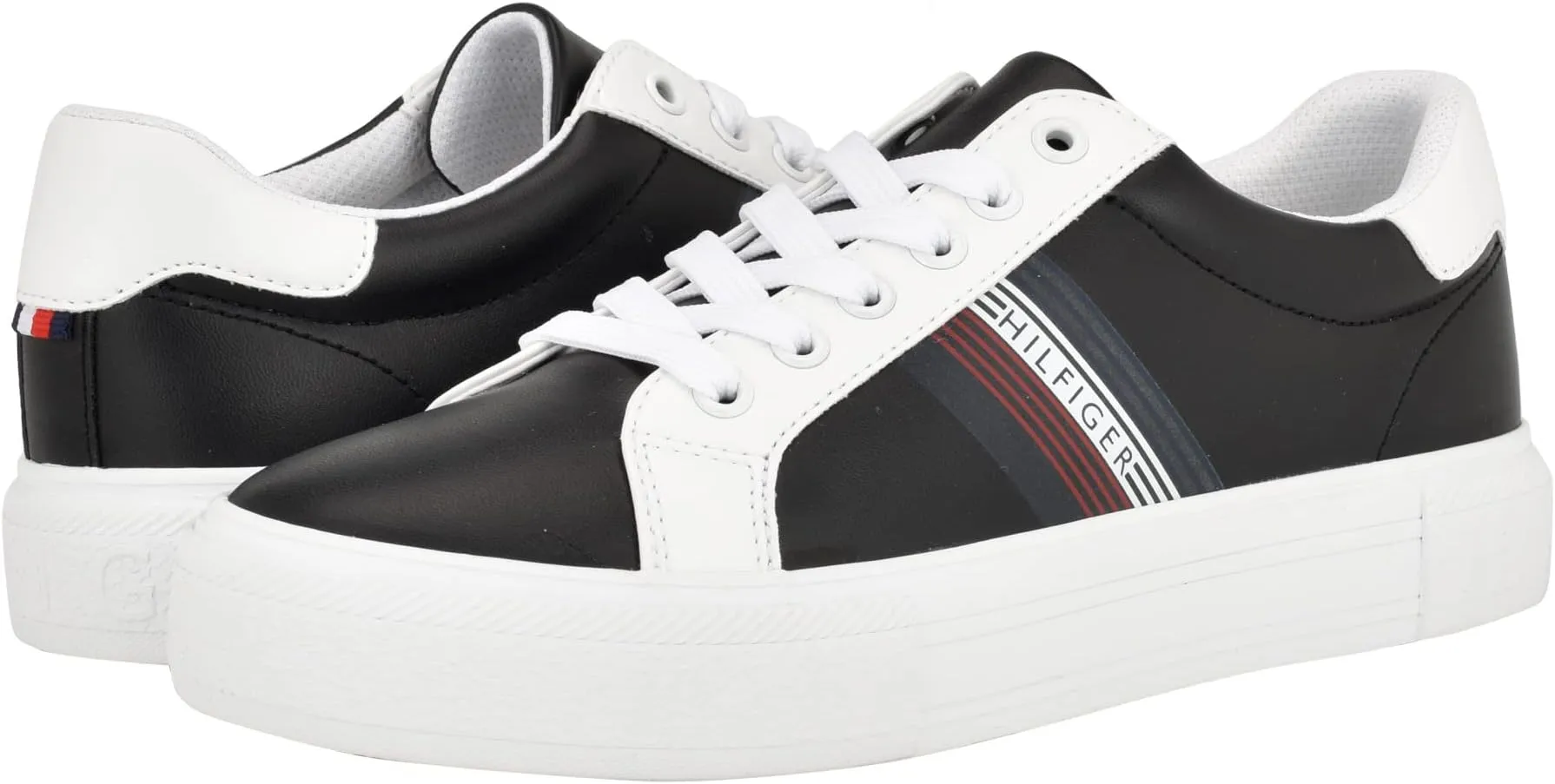 Andrei Tommy Hilfiger Sneakers in Black Stripe Multi