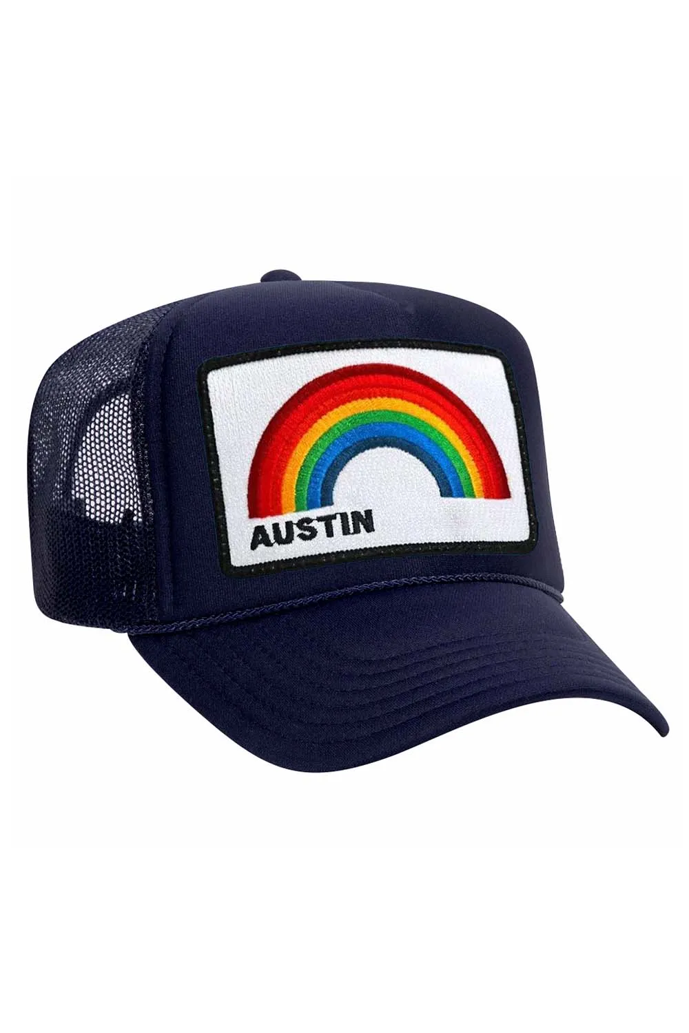 AUSTIN RAINBOW TRUCKER HAT