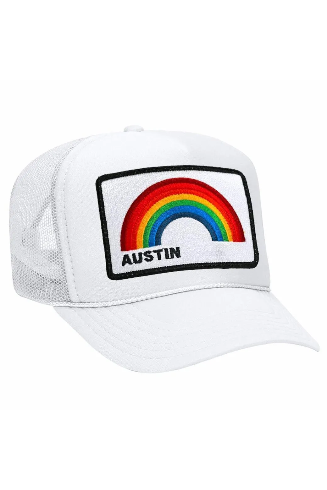 AUSTIN RAINBOW TRUCKER HAT