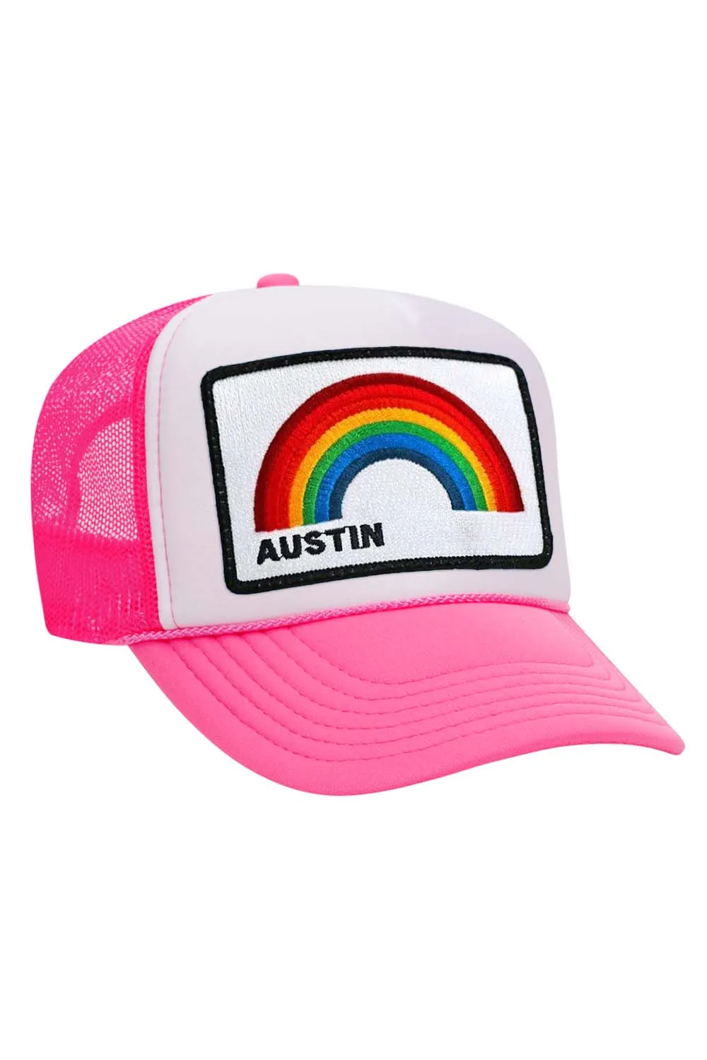 AUSTIN RAINBOW TRUCKER HAT