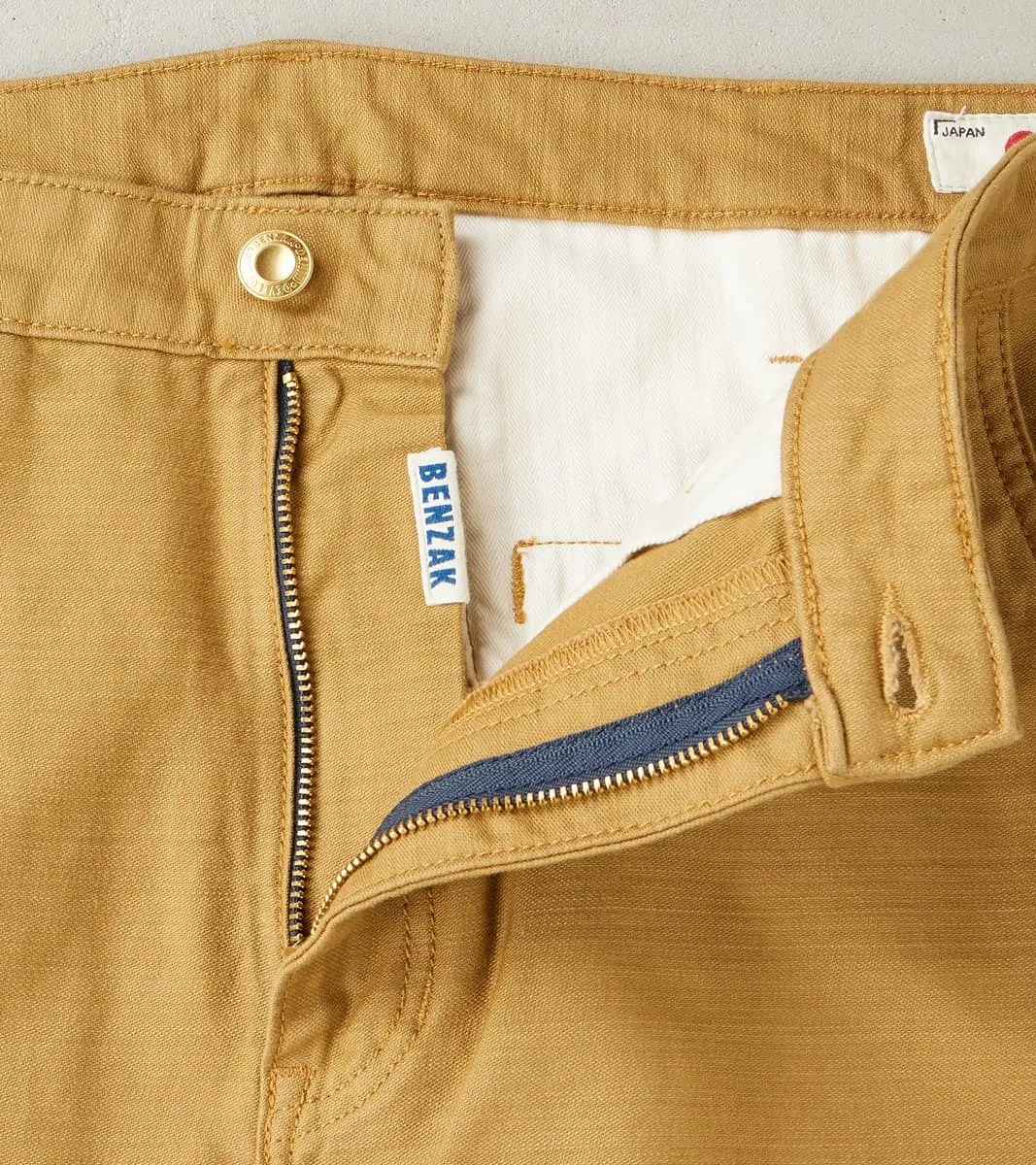 BC-03 New Straight Chino - 10oz Golden Brown Military Twill