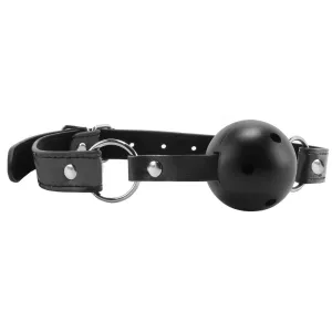 Black & White Breathable Ball Gag