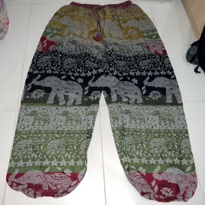 Boho Trousers Pants  Size Small / Medium Handmade Festival Hippie Boho Trousers