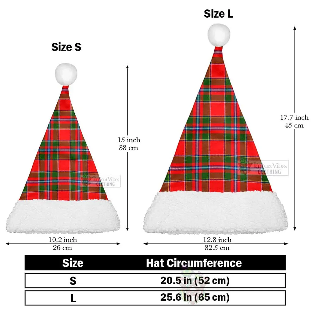 Butter Tartan Christmas Santa Hats