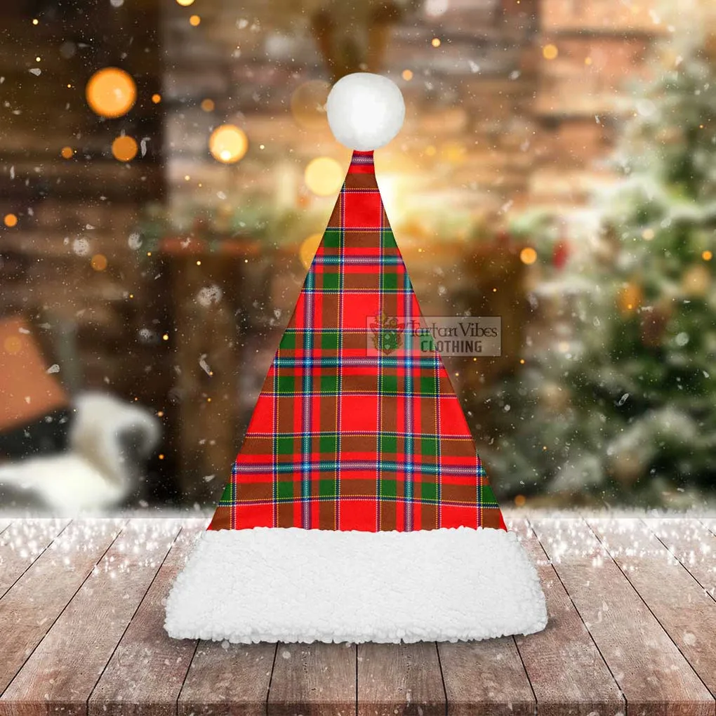 Butter Tartan Christmas Santa Hats