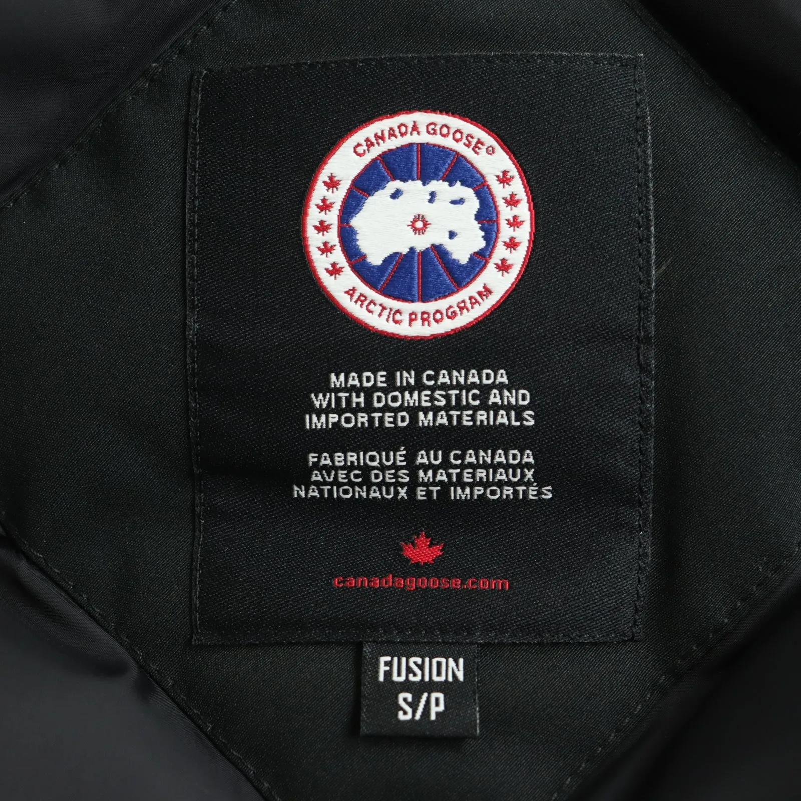 Canada Goose CHATEAU Down Jacket Black S