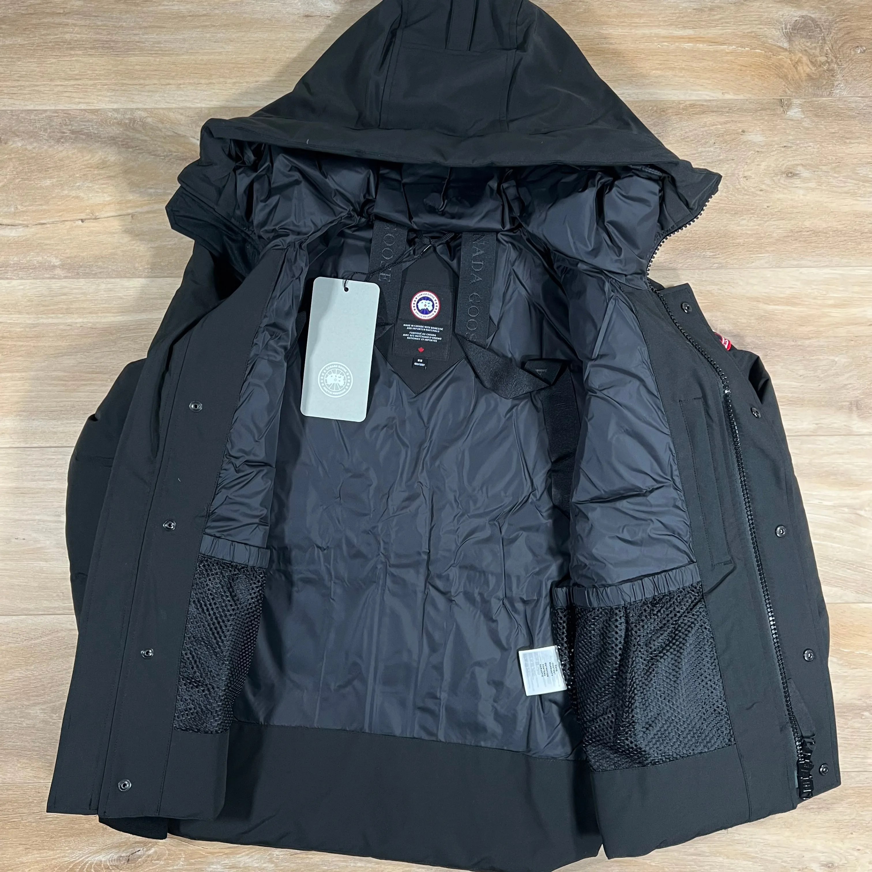 Canada Goose MacMillan Parka in Black