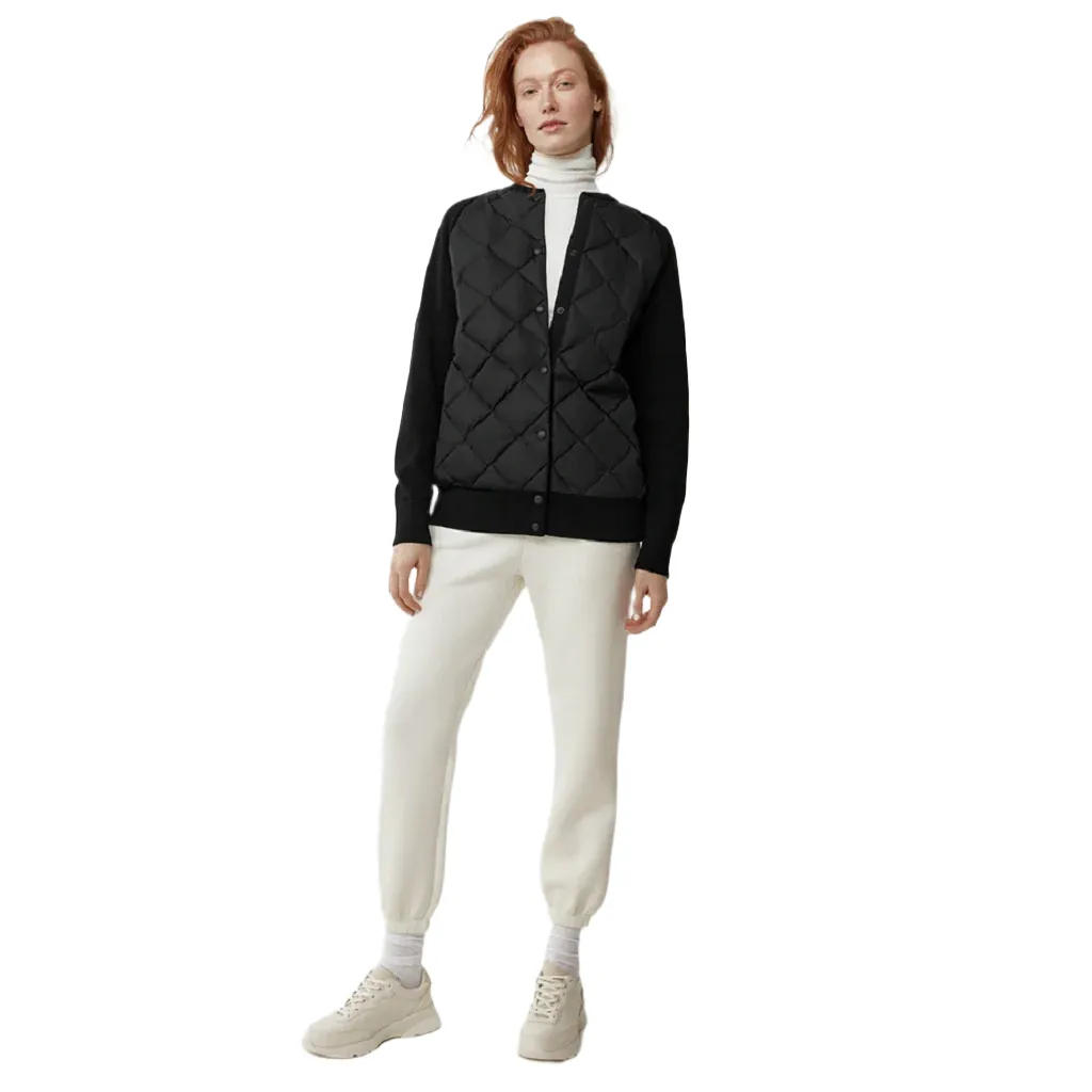 Canada Goose Women's Hybridge Quilted Knit Bomber