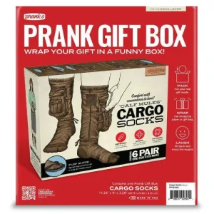 Cargo Socks: Prank Gift Box - Prank-O