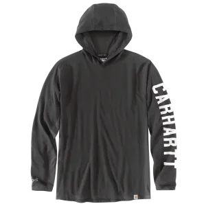 Carhartt Mens Force Relaxed Fit Midweight Long Sleeve Hooded T-Shirt