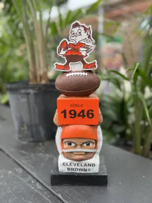 Cleveland Browns Vintage Garden Statue