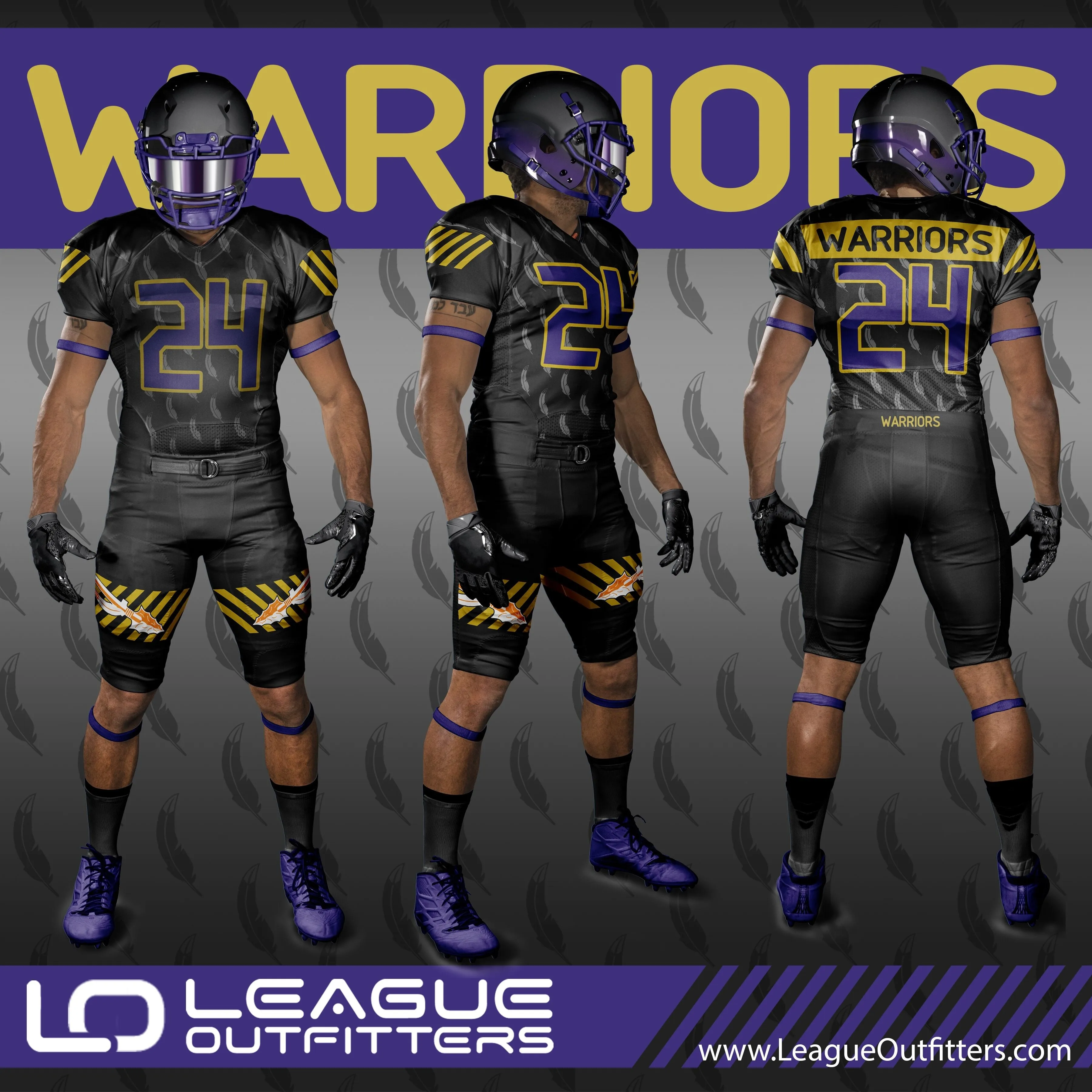 Custom Elite Sublimated Football Jerseys