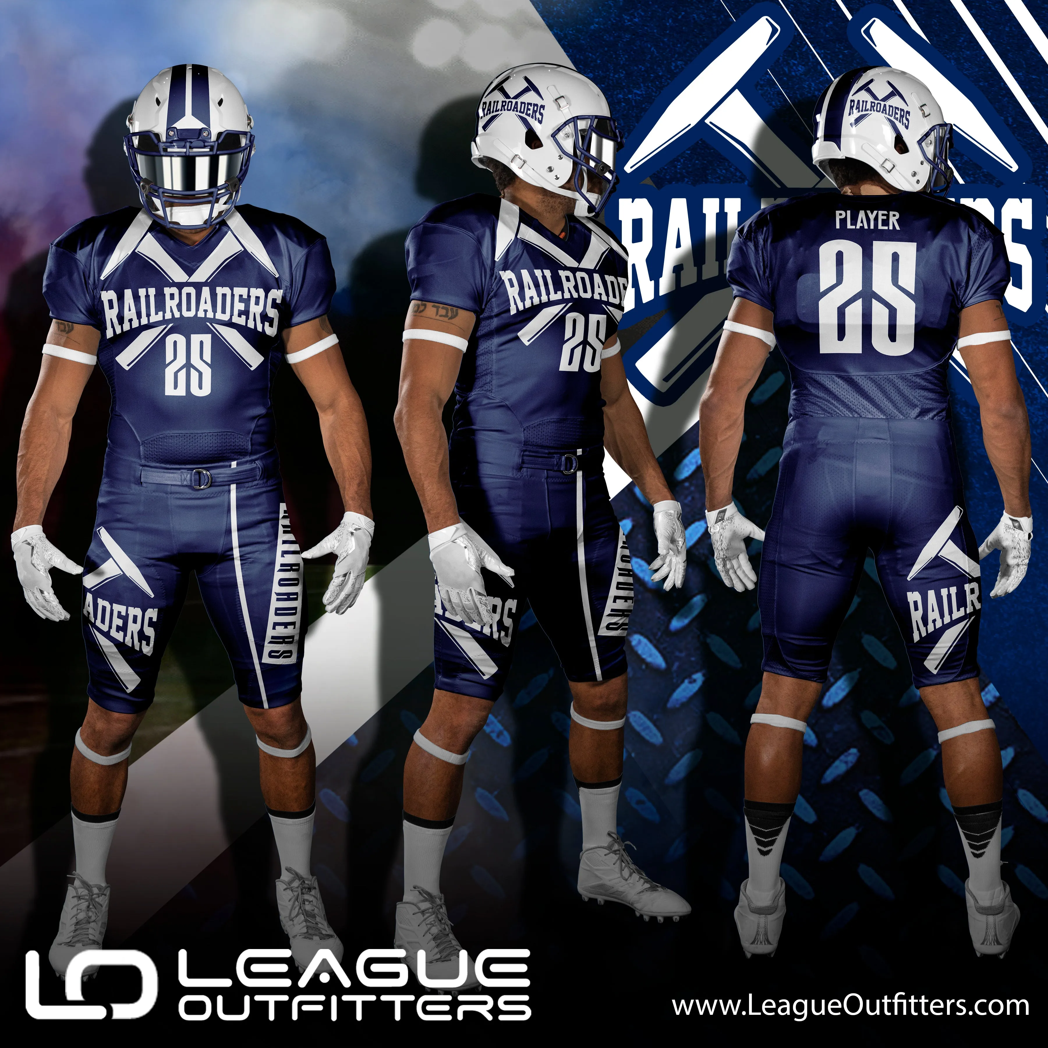 Custom Elite Sublimated Football Jerseys