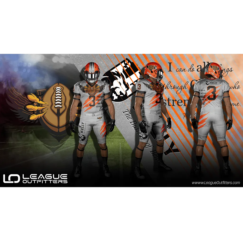 Custom Elite Sublimated Football Jerseys