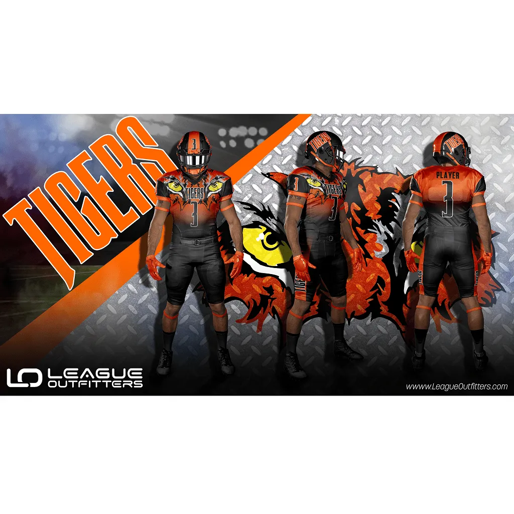 Custom Elite Sublimated Football Jerseys