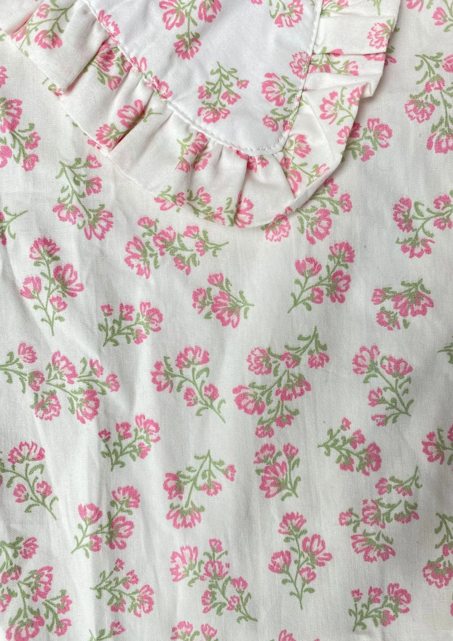 Ditsy Print Pussy Bow Blouse