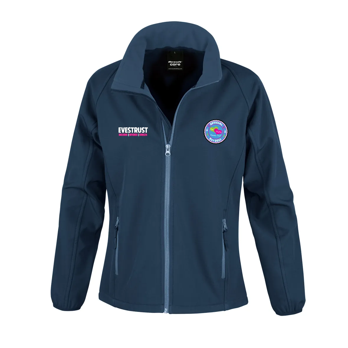 Eve Merton Dreams Trust Ladies Soft Shell Jacket Work Uniform