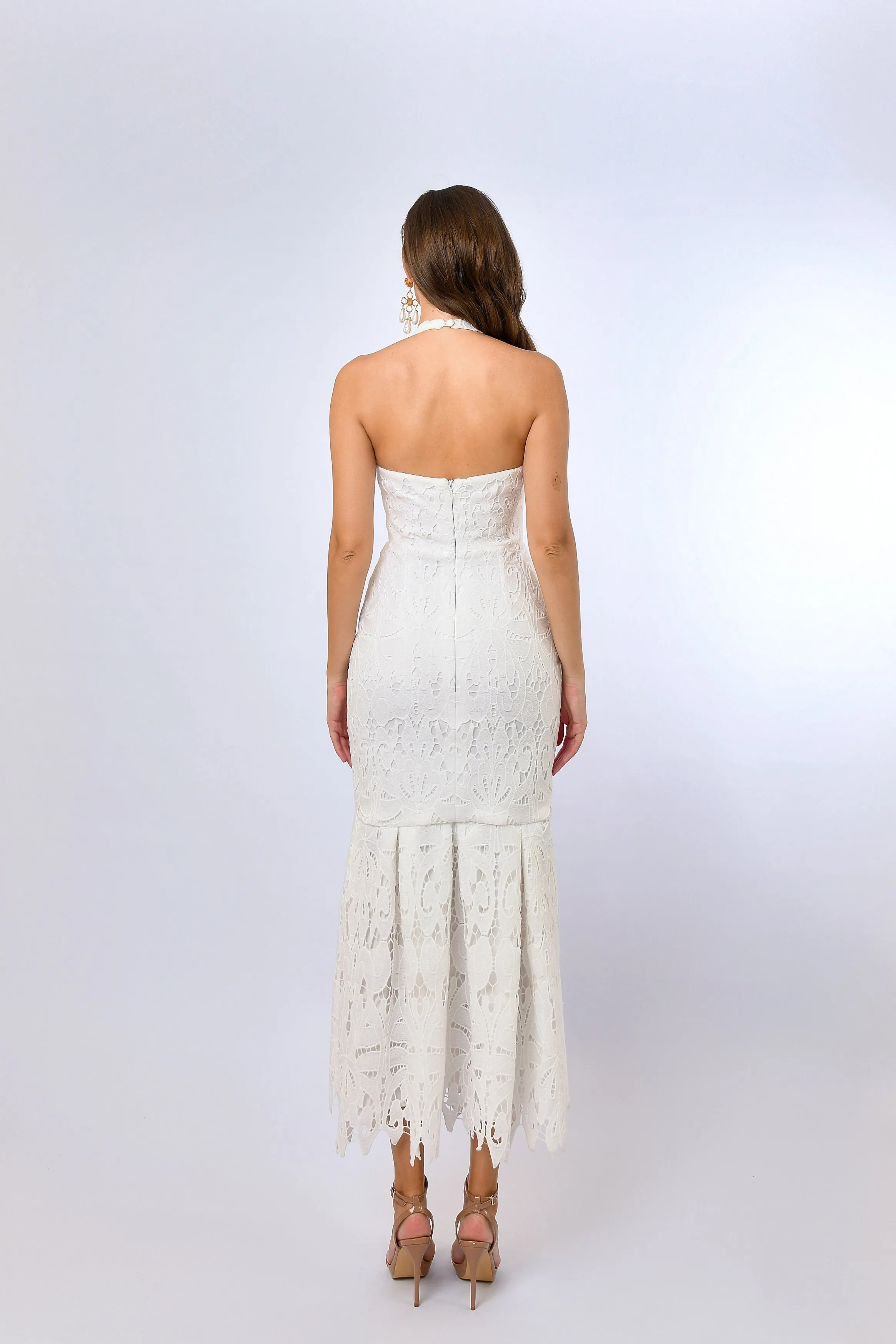 Fawn Lace Maxi