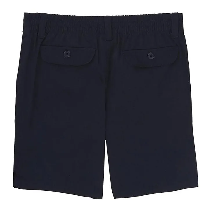 French Toast Girls School Uniform Pull-on Twill Shorts - Navy - SH9112