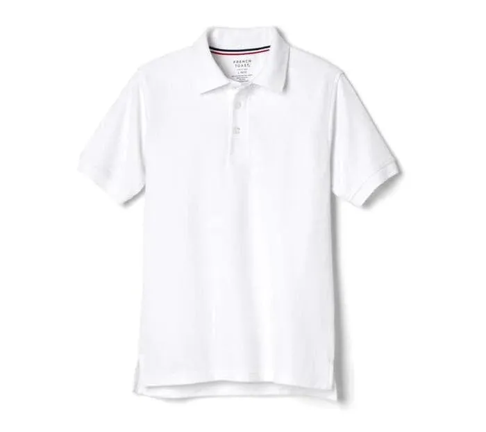 French Toast School Uniform Adult Short Sleeve Piqué Polo - Unisexe SA9084Y