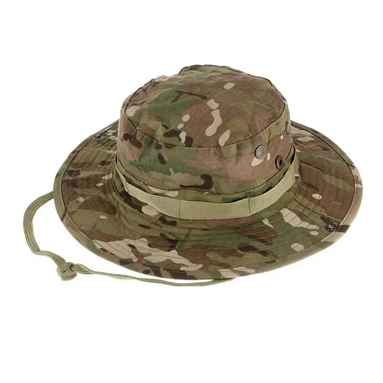 Gina Tactical Gear Hot Sales Jungle Hat Tactical Outdoor Apparel Camouflage Boonie Hat