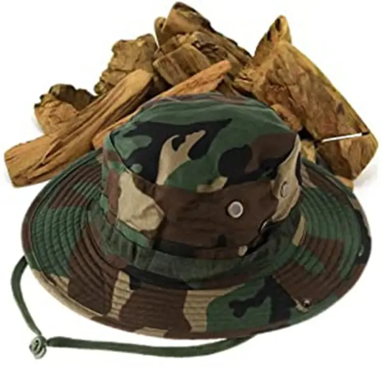 Gina Tactical Gear Hot Sales Jungle Hat Tactical Outdoor Apparel Camouflage Boonie Hat