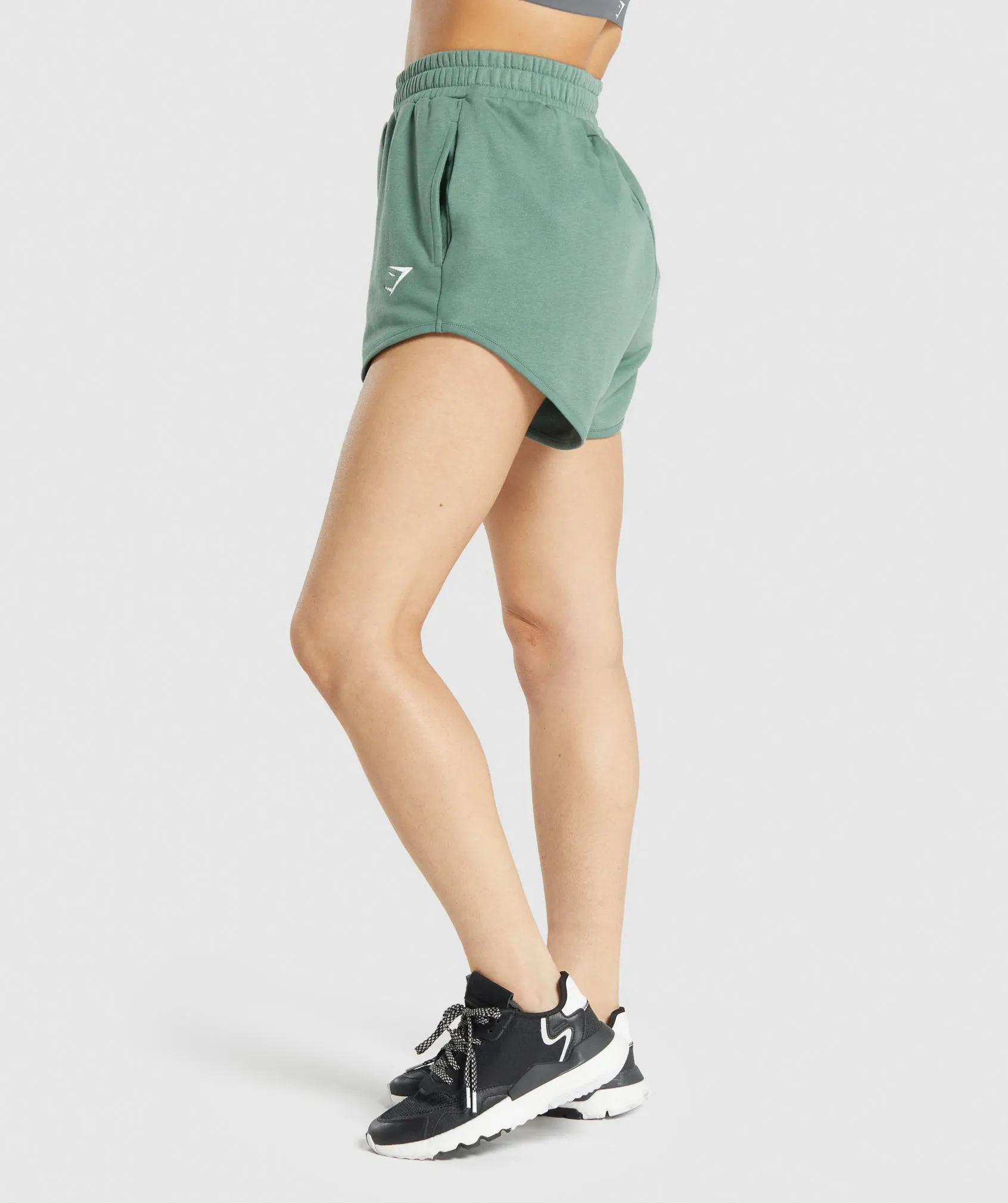 Gymshark Training Sweat Shorts - Green