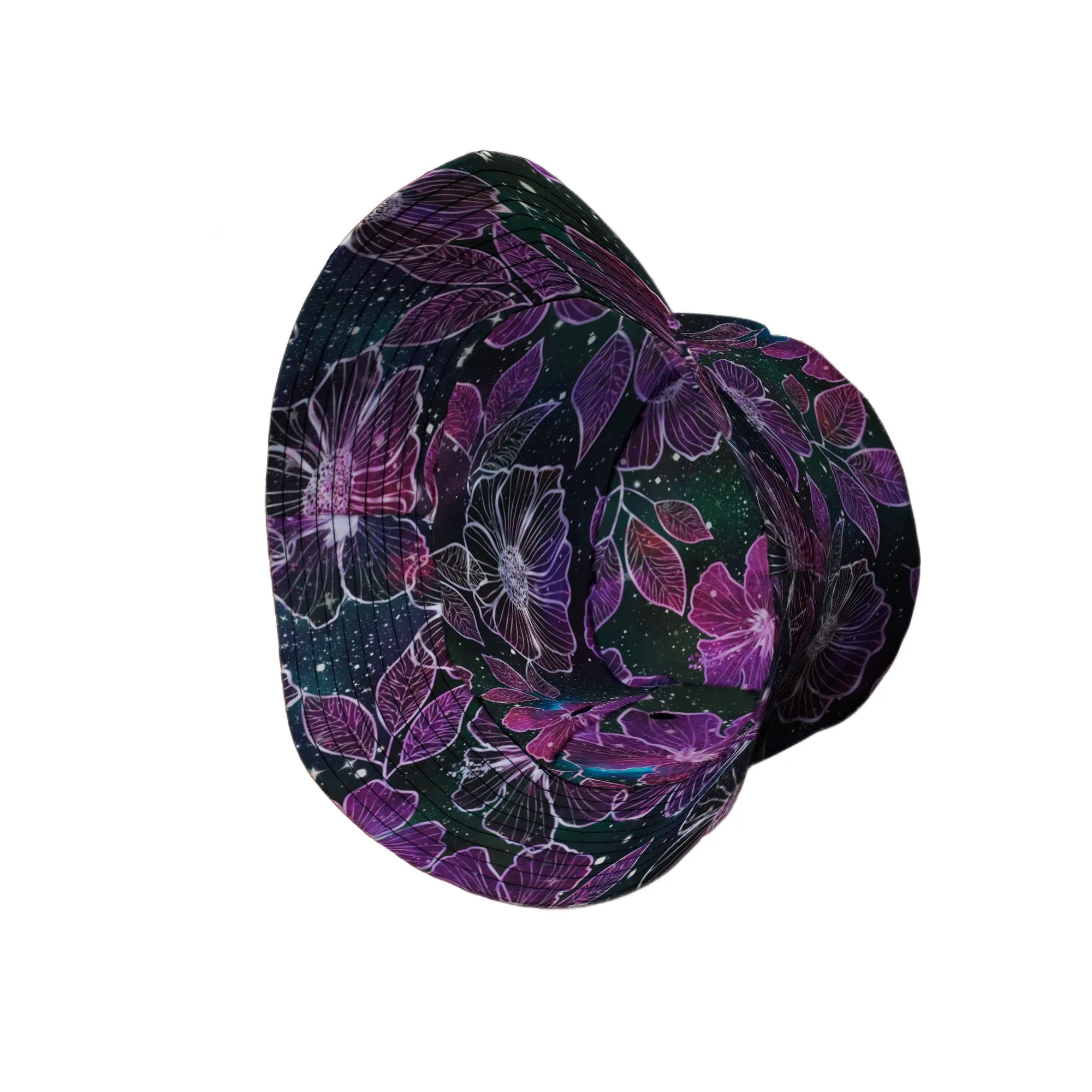 Hawaiian Blooms Space Bucket Hat