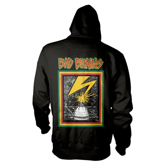 Hoodie - Bad Brains - Capitol Front Logo - Pullover