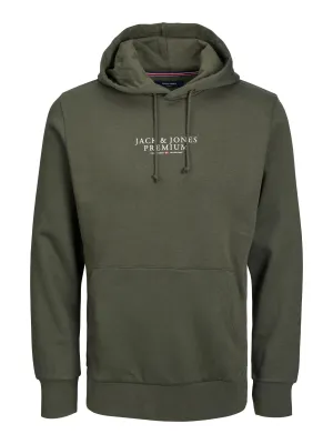 Jack & Jones Bluarchie Green Hoodie Green