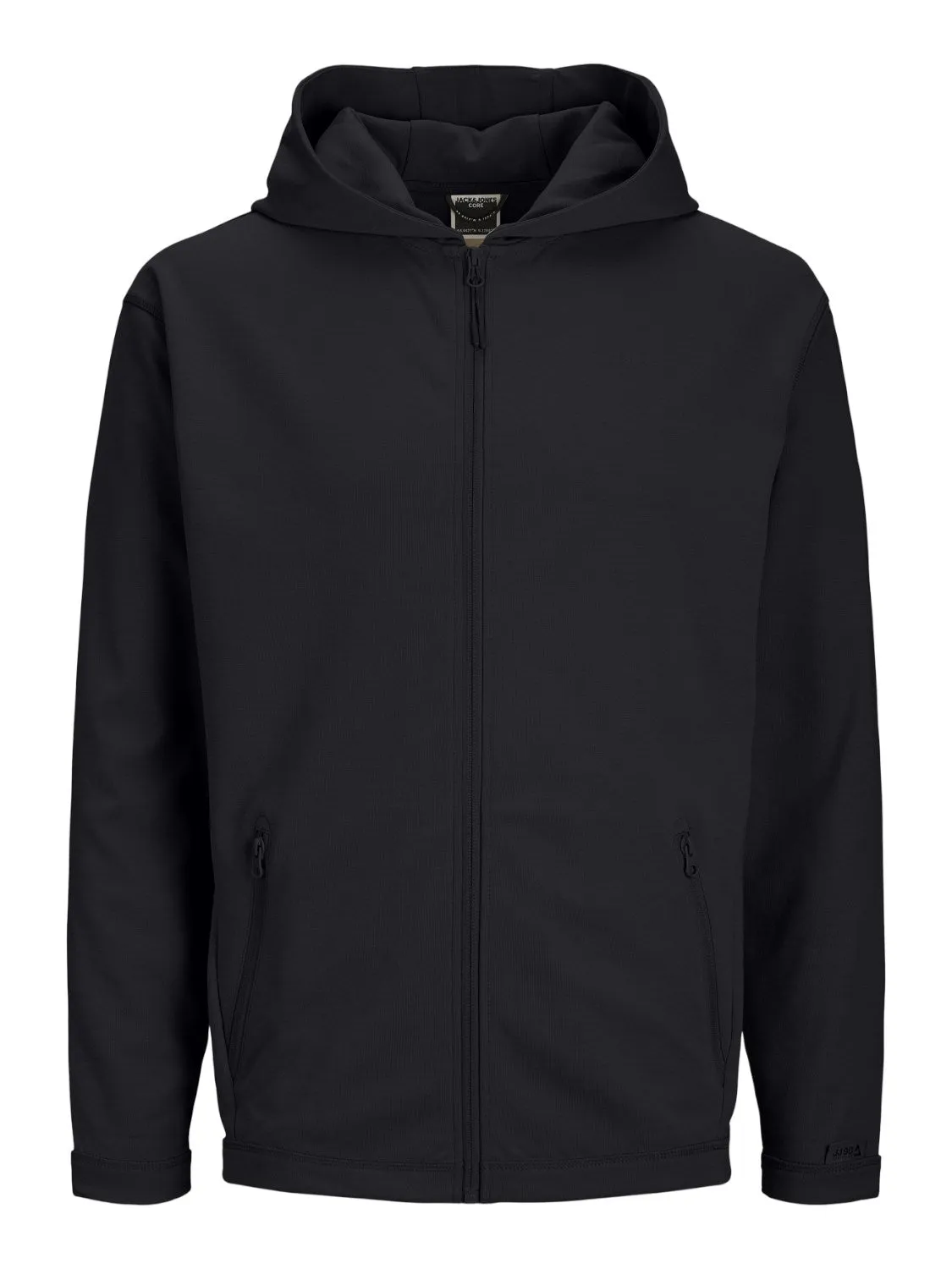 Jack & Jones Cloud Full Zip Black Hoodie Black