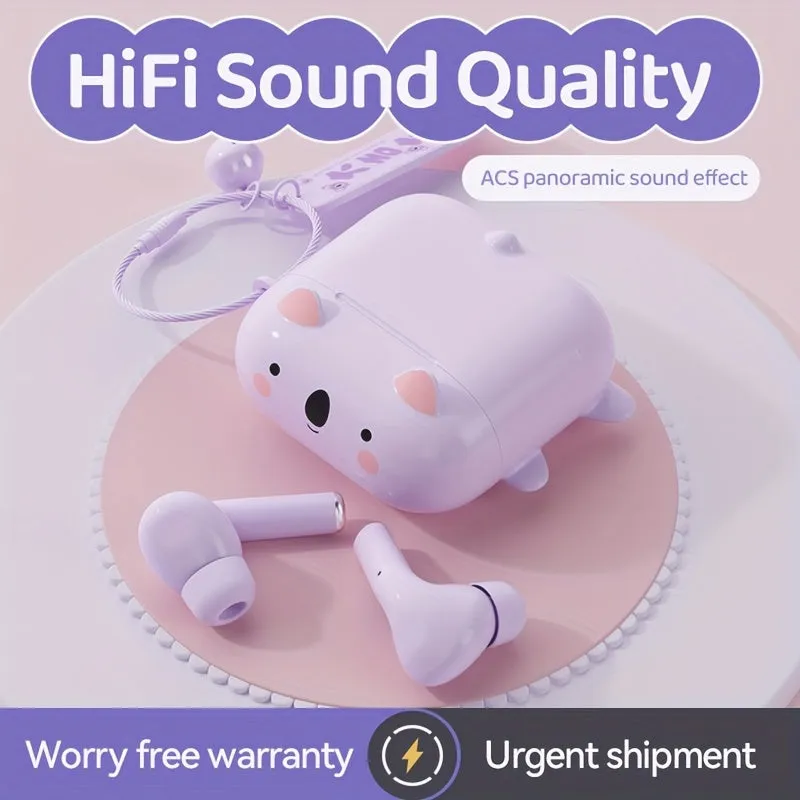 K1 Cute And Trendy 5.3 Version Wireless Earphones/tws/gifts/HiFi High-definition Stereo Sound Quality/long Battery Life/gifts/students