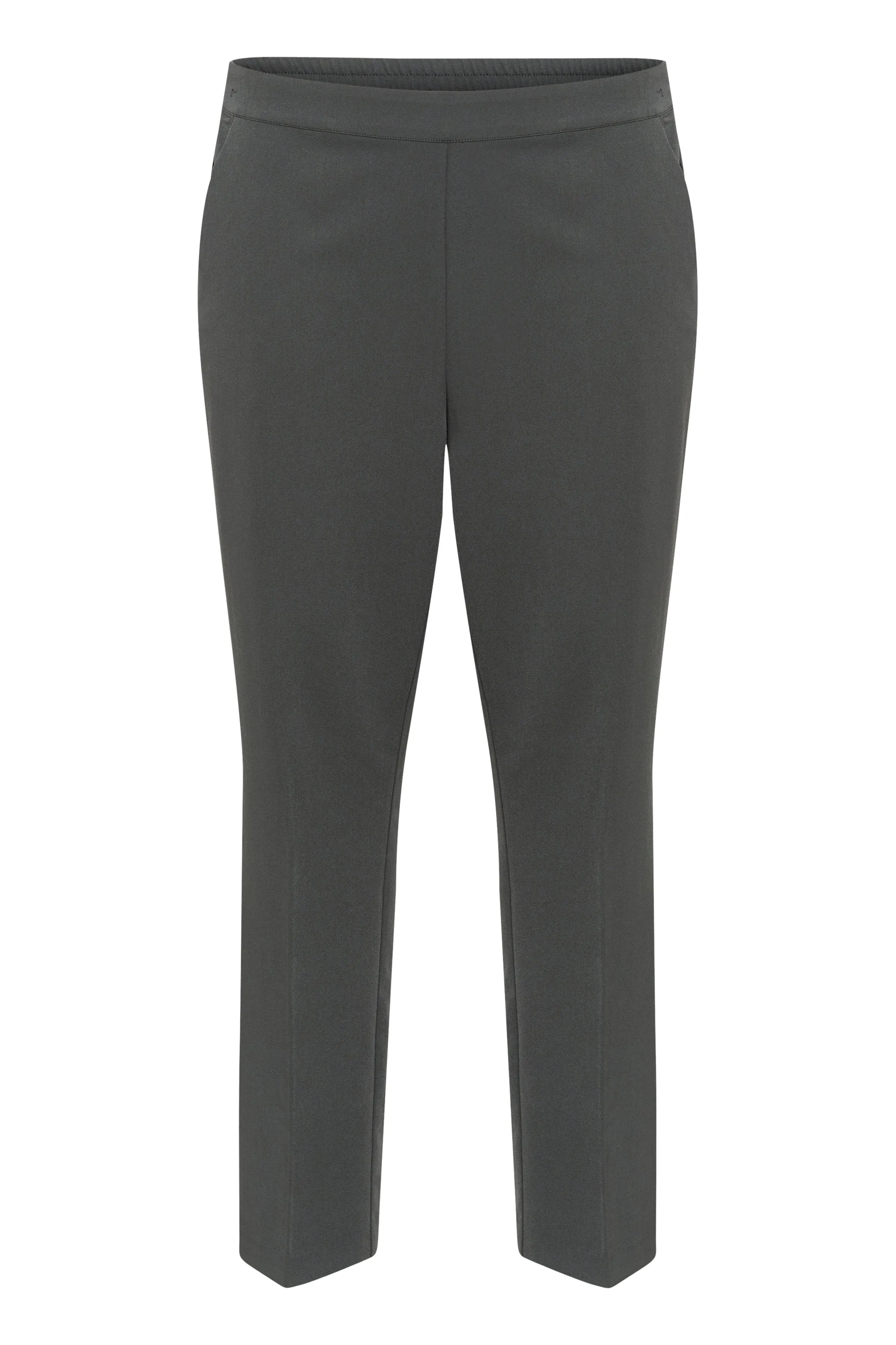 Kaffe Curve Sakira Trousers in Dark Grey