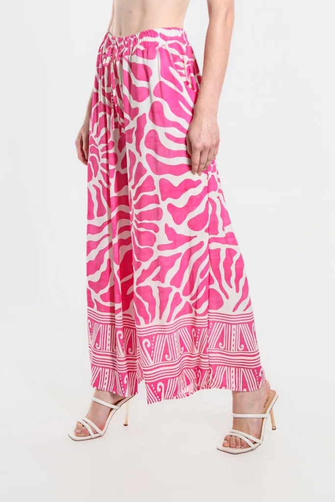 Kathy Nautilus Pull On Palazzo Pant (PL190N)