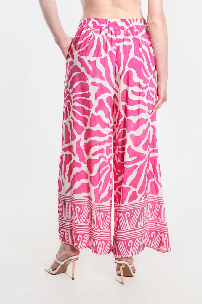 Kathy Nautilus Pull On Palazzo Pant (PL190N)