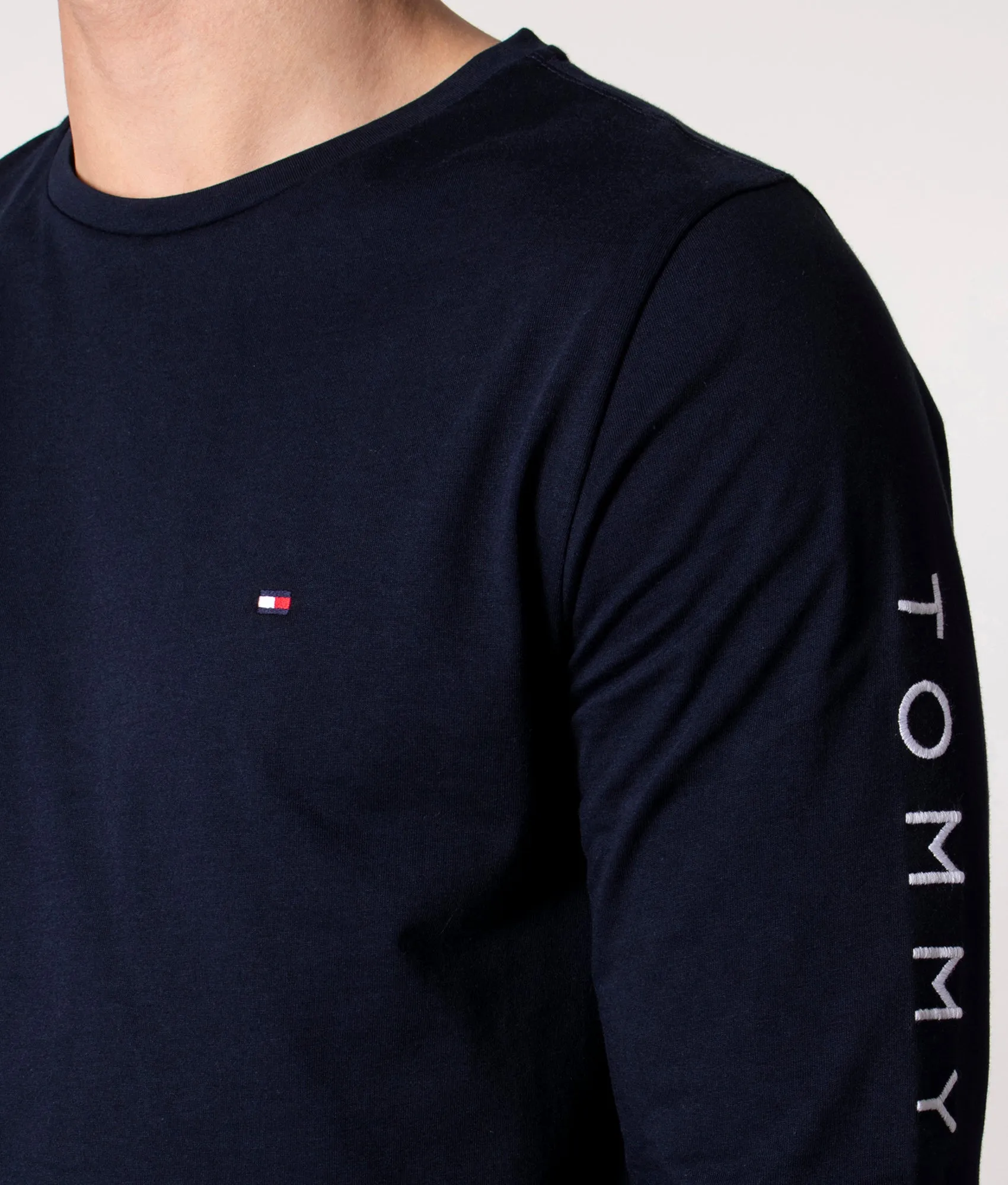 Long Sleeve Logo Detail T-Shirt