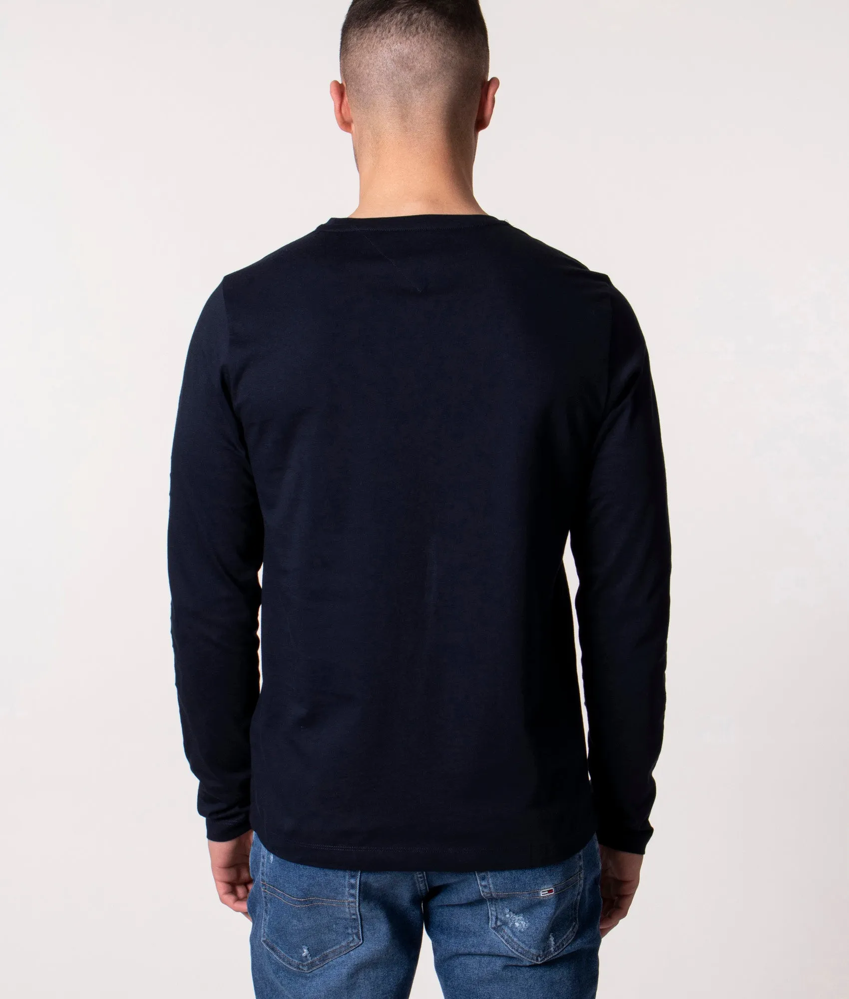 Long Sleeve Logo Detail T-Shirt