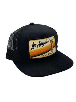 Los Angeles Pocket Hat - Black