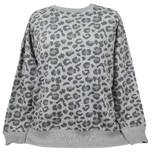 LSW8732 Pajama Top Heather Grey