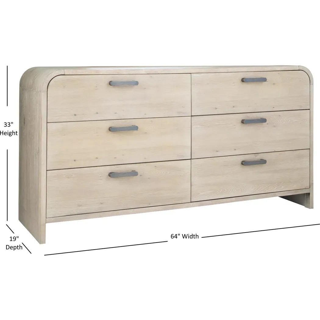 Melia 6-drawer Dresser