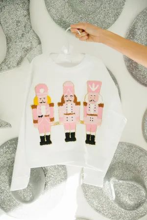 MINI KIDS TERRY NUTCRACKER PULLOVERS