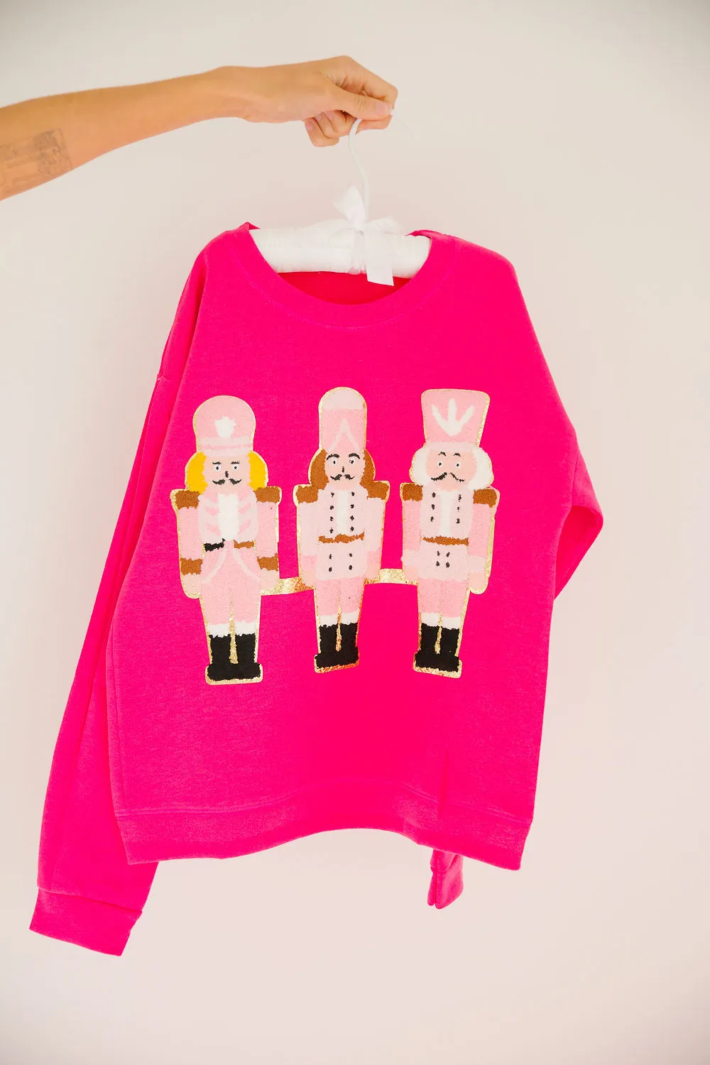 MINI KIDS TERRY NUTCRACKER PULLOVERS