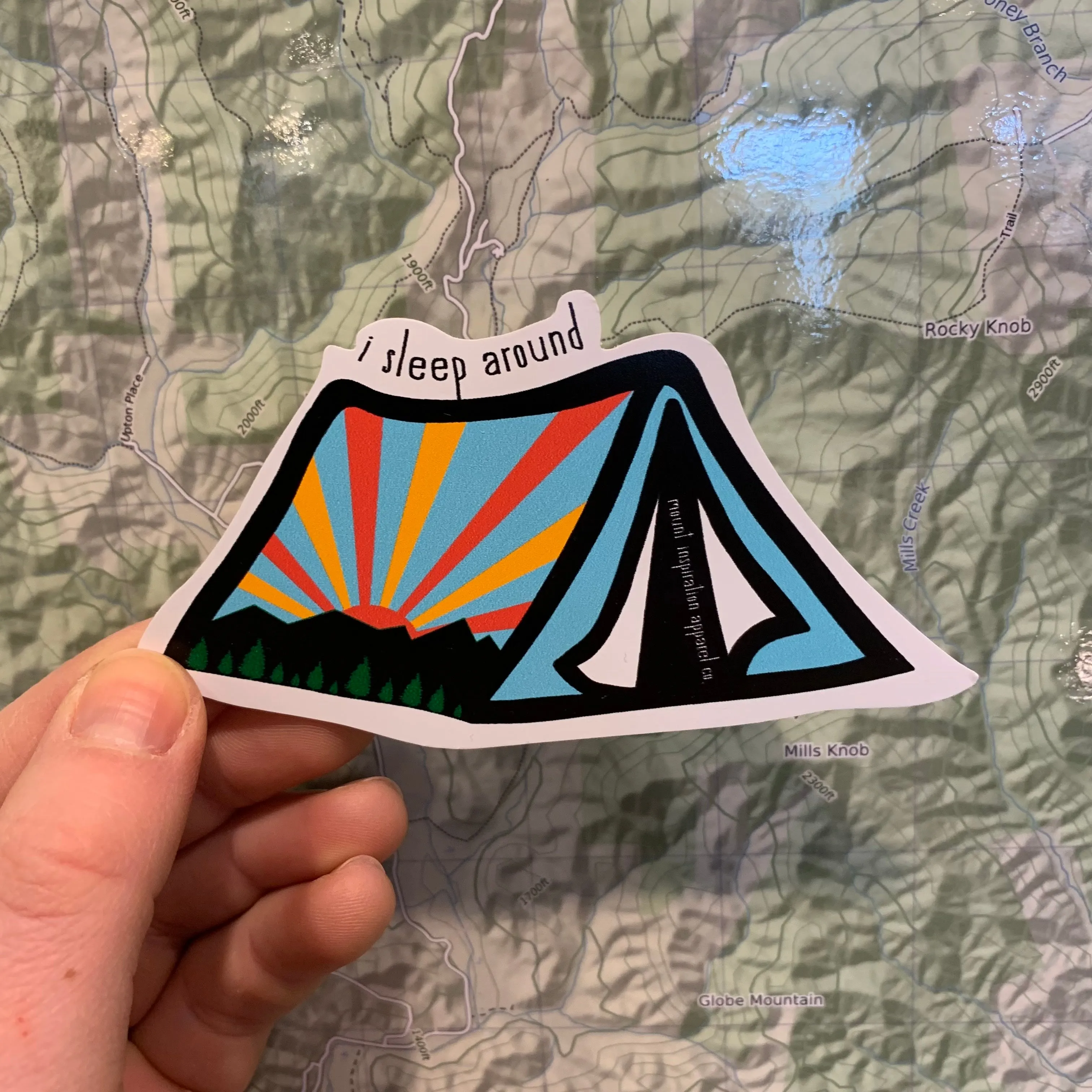 Mount Inspiration Apparel Co. Stickers