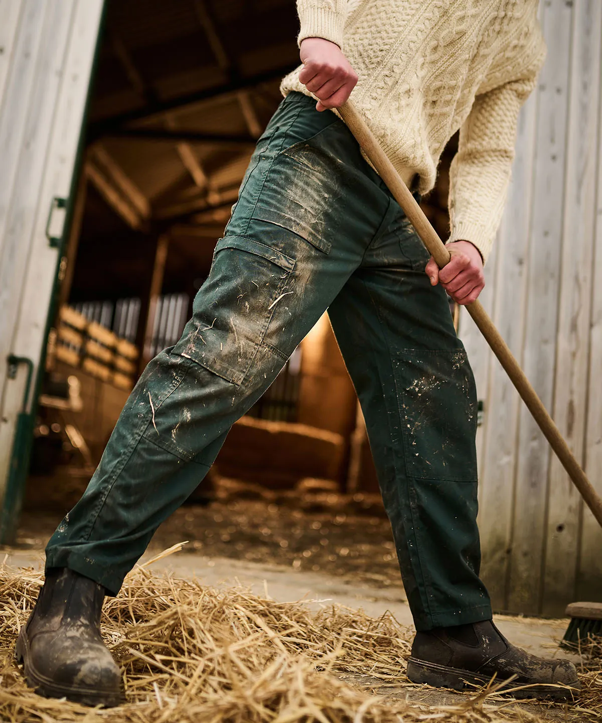 Navy - New action trousers