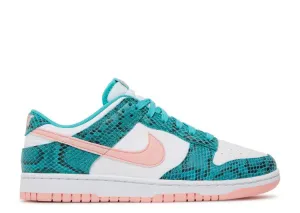 Nike Dunk Low " WASHED TEAL SNAKESKIN" DR8577 300